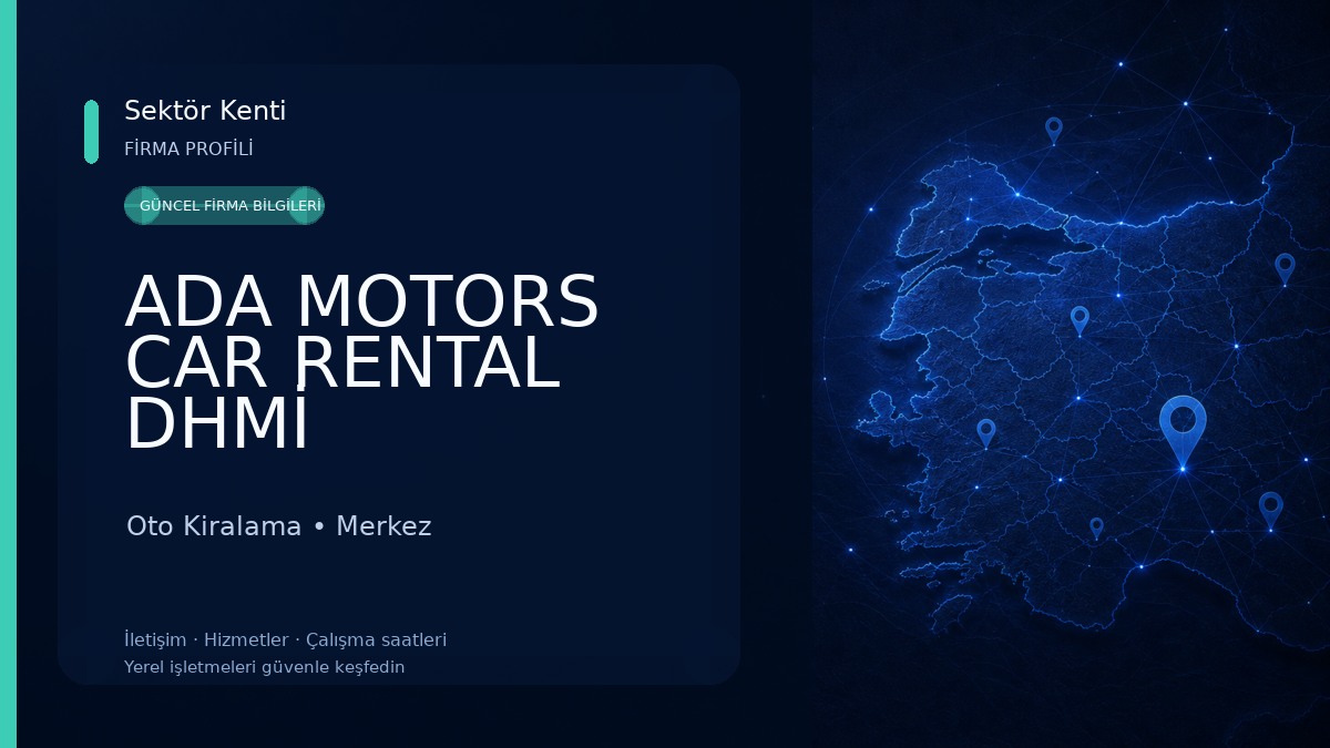 ADA MOTORS CAR RENTAL DHMİ