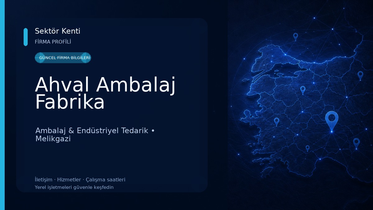 Ahval Ambalaj Fabrika