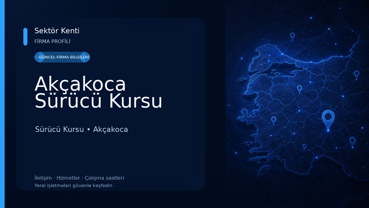 Akçakoca Sürücü Kursu