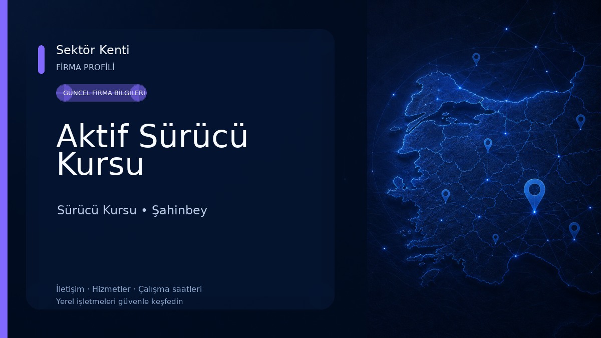 Aktif Sürücü Kursu 