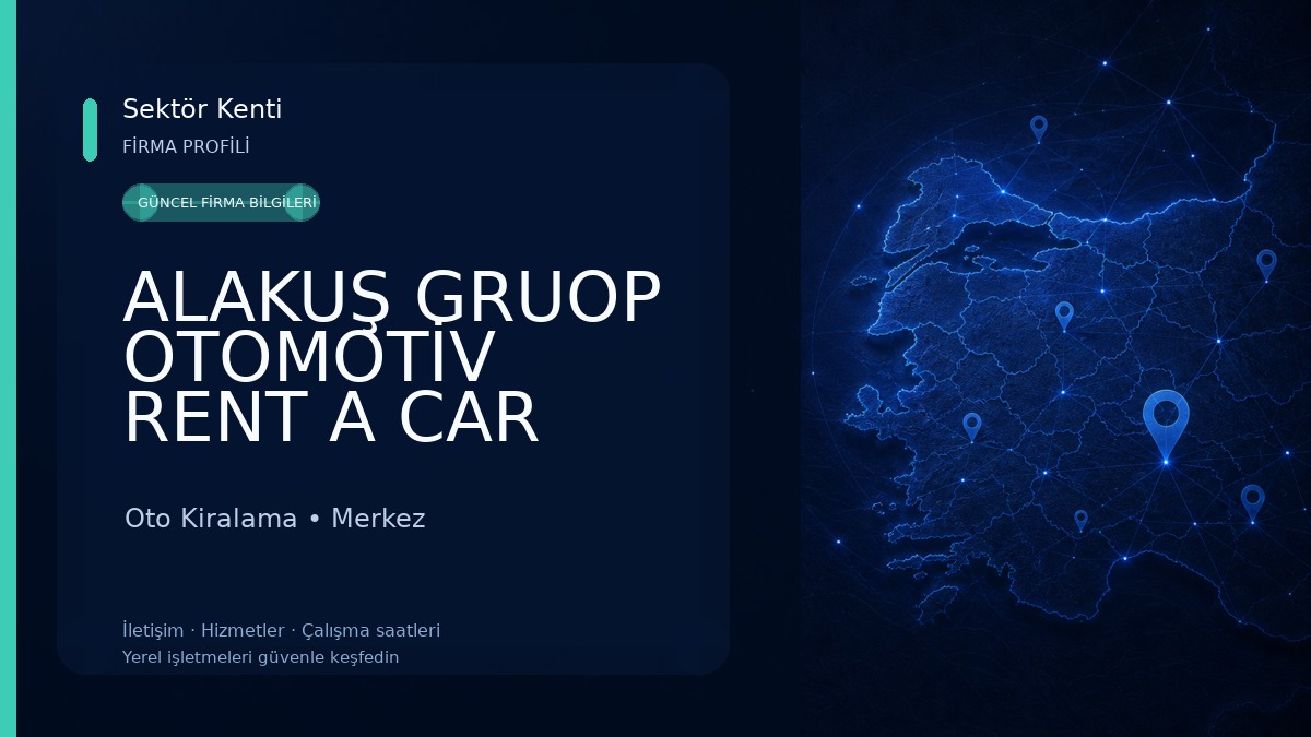 ALAKUŞ GRUOP OTOMOTİV RENT A CAR Oto Kiralama