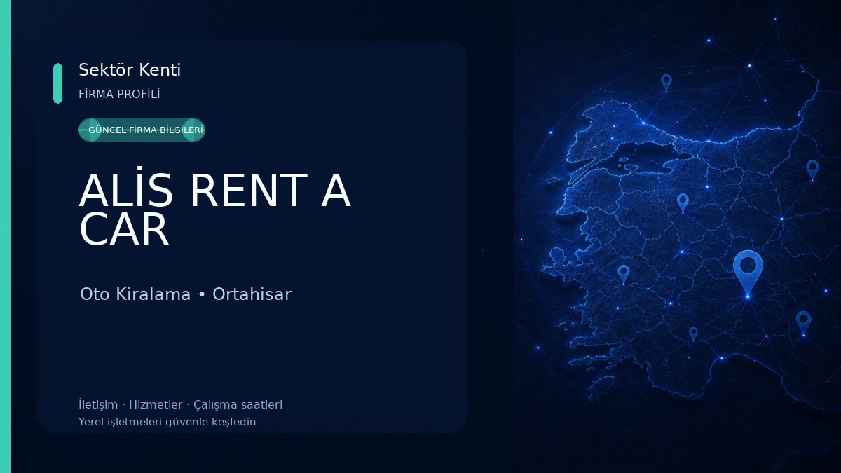 ALİS RENT A CAR Oto Kiralama