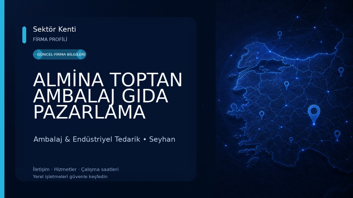 ALMİNA TOPTAN AMBALAJ GIDA PAZARLAMA DAĞITIM
