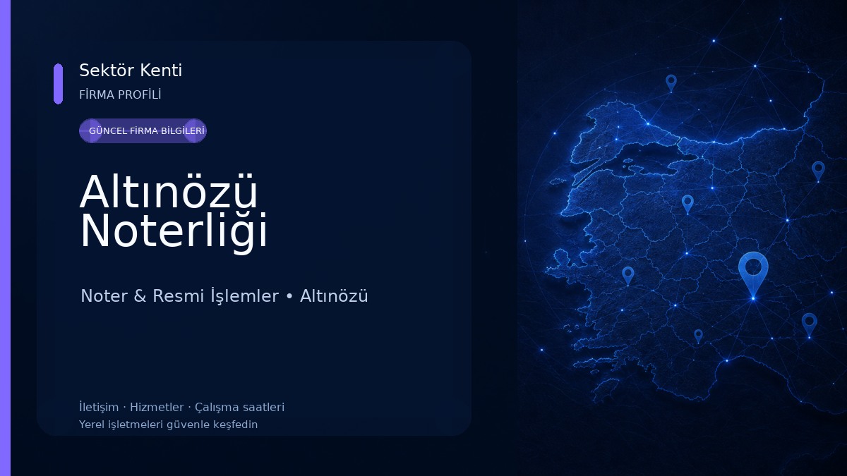 Altınözü Noterliği