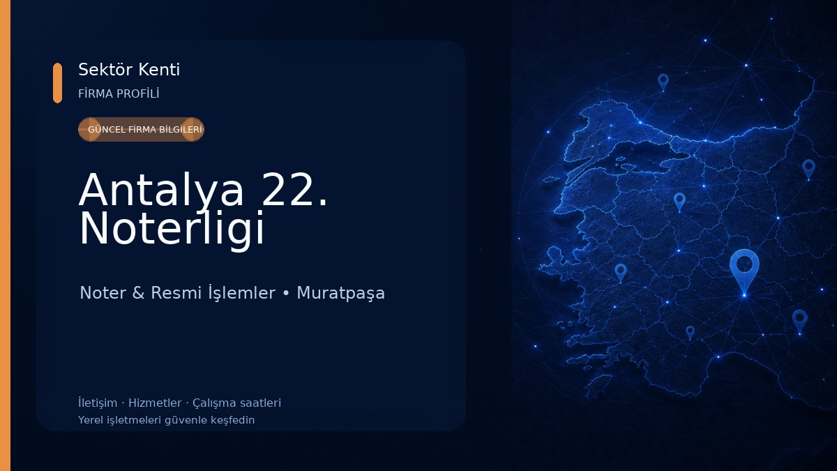 Antalya 22. Noterligi