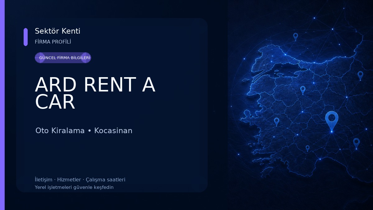 ARD RENT A CAR Oto Kiralama
