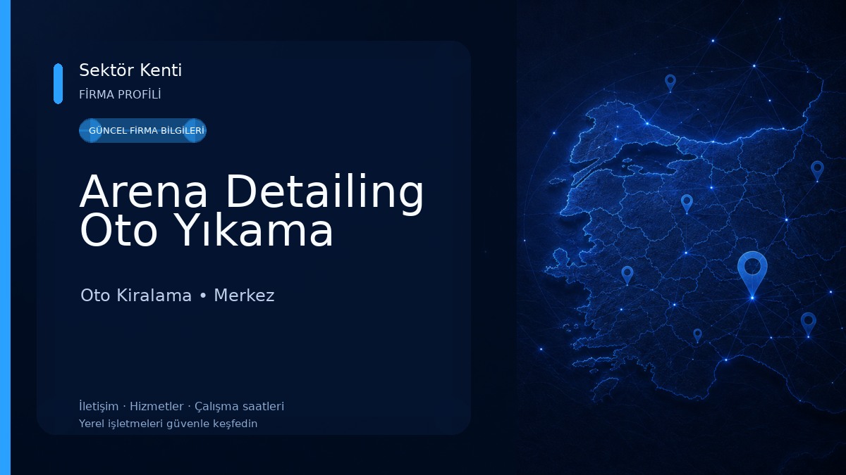 Arena Detailing Oto Yıkama Oto Kiralama