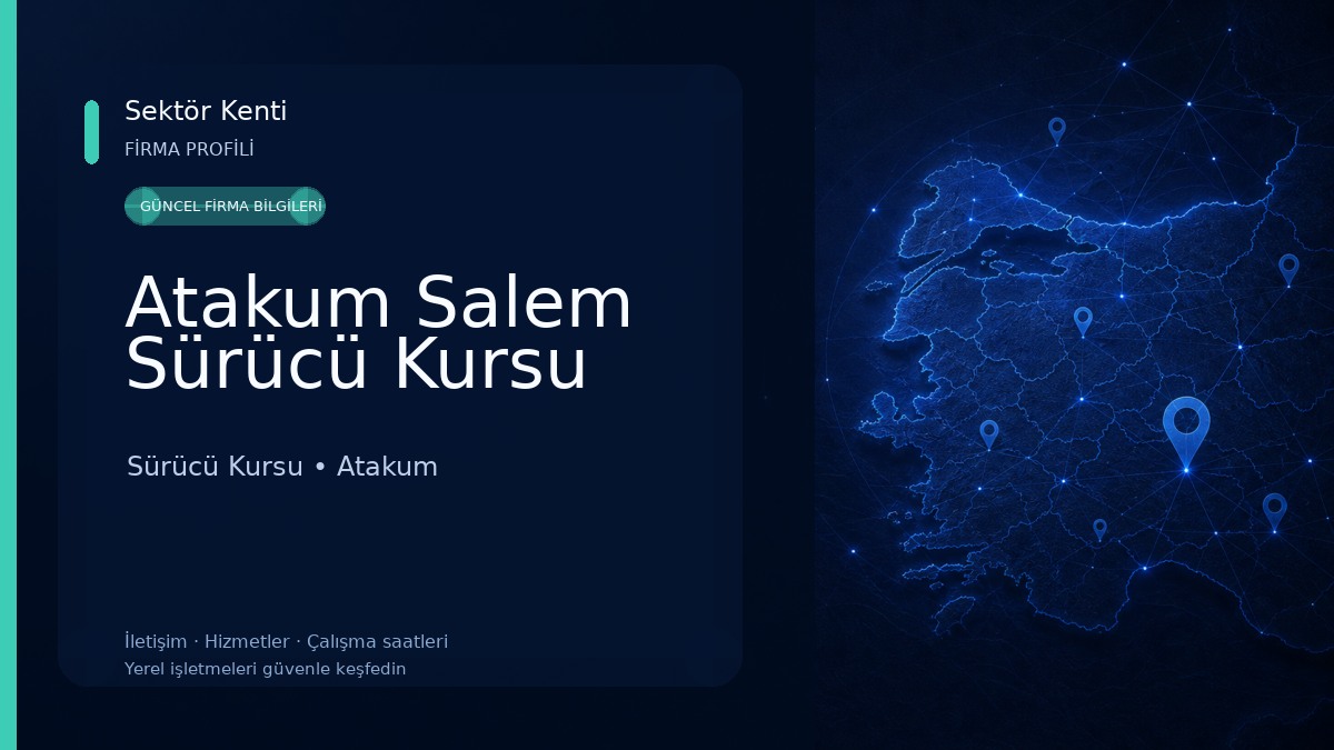 Atakum Salem Sürücü Kursu Sürücü Kursu
