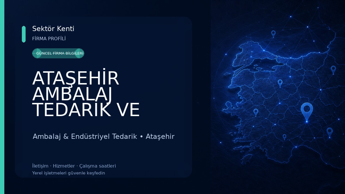 ATAŞEHİR AMBALAJ TEDARİK VE PARTİ KUTLAMA MALZEMELERİ