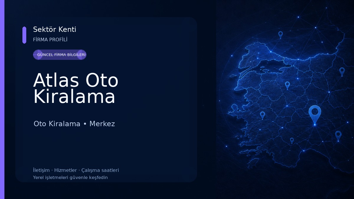 Atlas Oto Kiralama Oto Kiralama