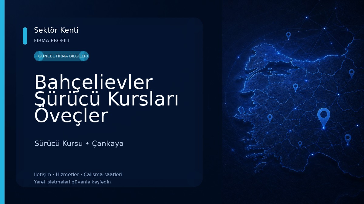 Bahçelievler Sürücü Kursları Öveçler Sürücü Kursu