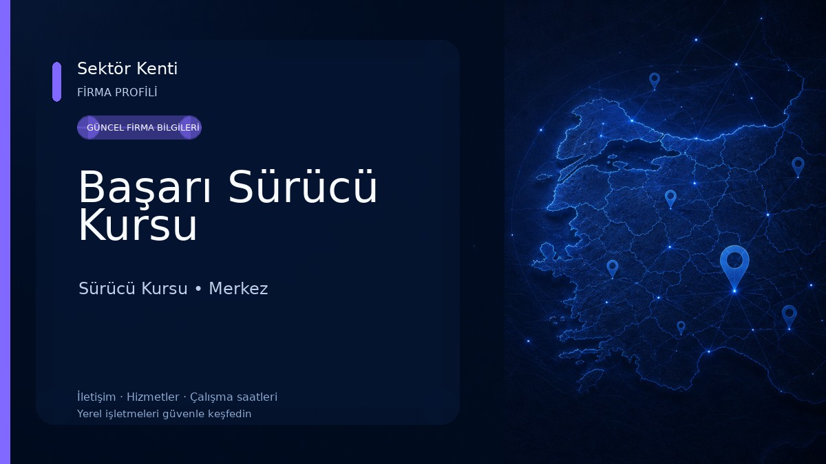 Başarı Sürücü Kursu Sürücü Kursu