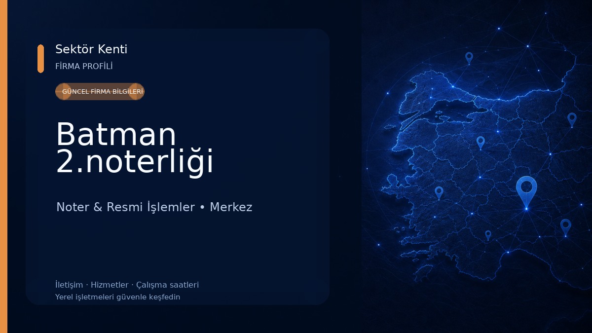 Batman 2.noterliği 
