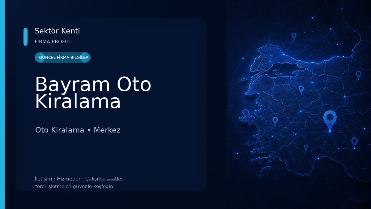 Bayram Oto Kiralama Oto Kiralama