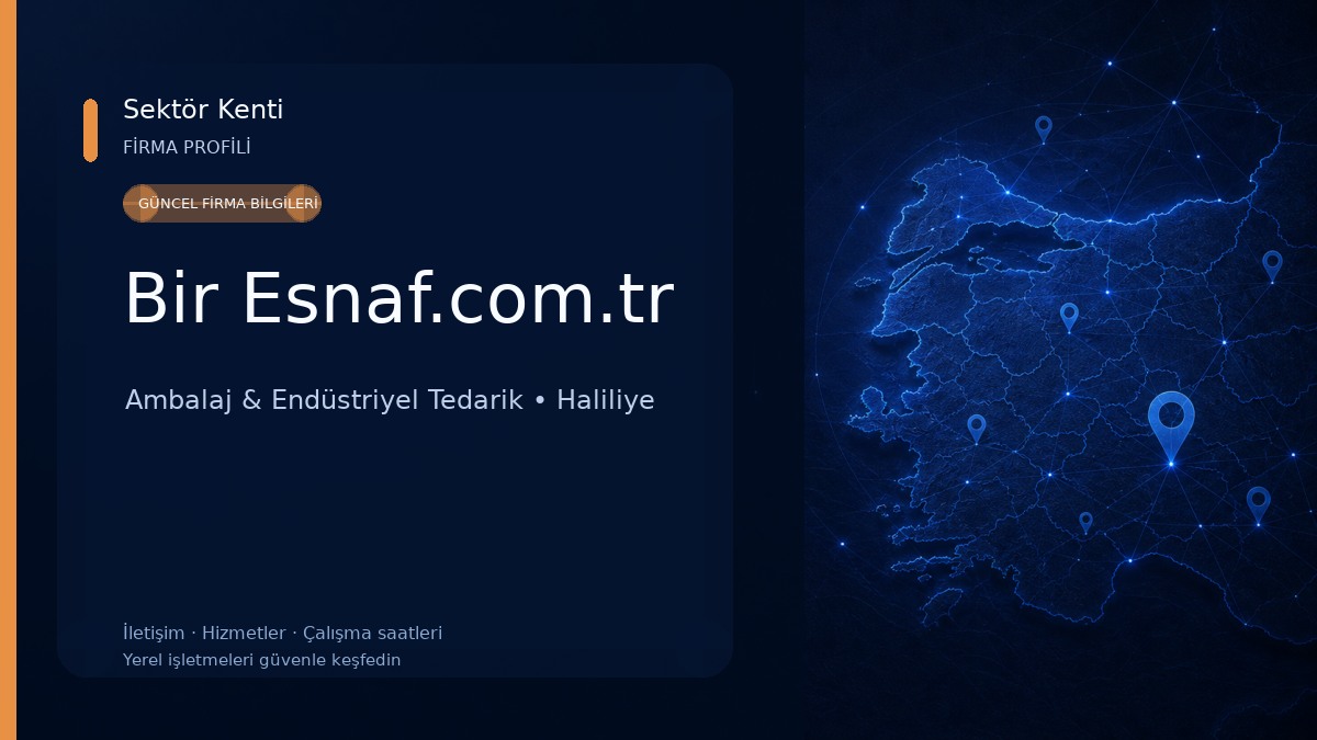 Bir Esnaf.com.tr