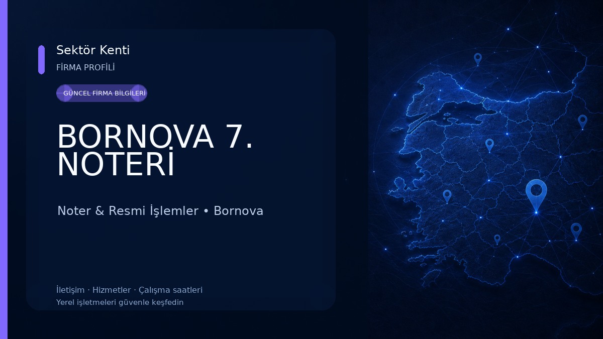 BORNOVA 7. NOTERİ 