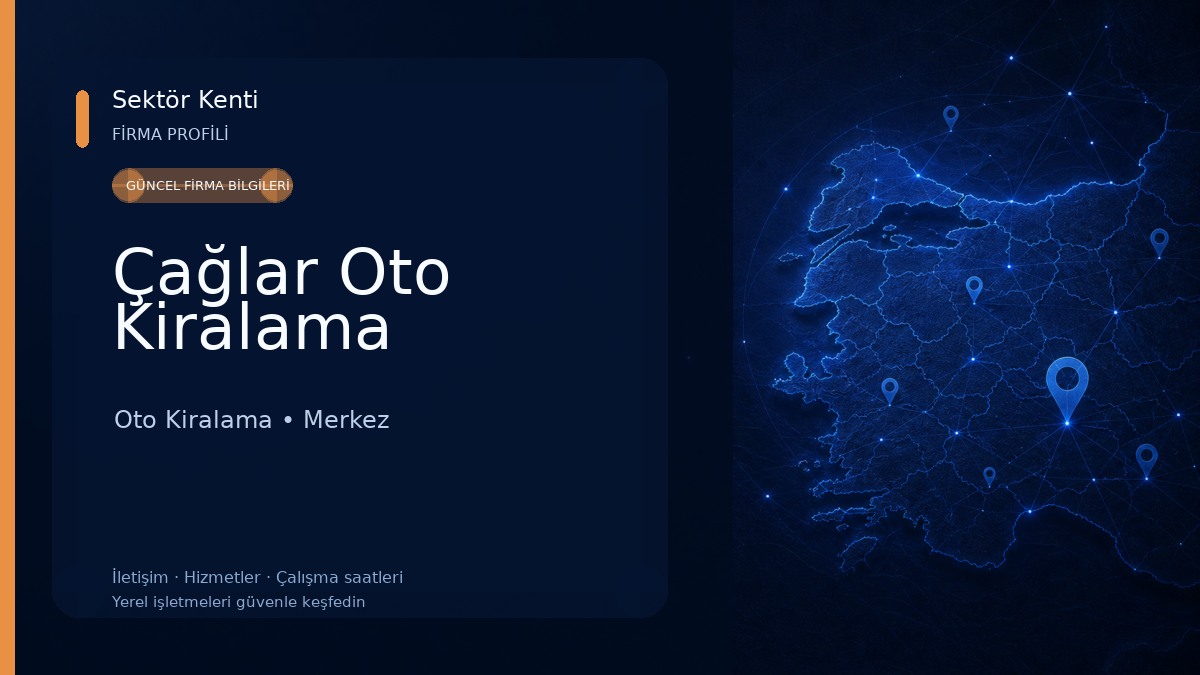 Çağlar Oto Kiralama 