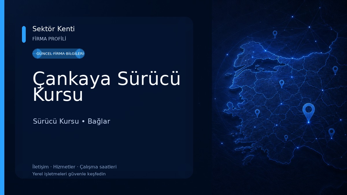 Çankaya Sürücü Kursu Sürücü Kursu