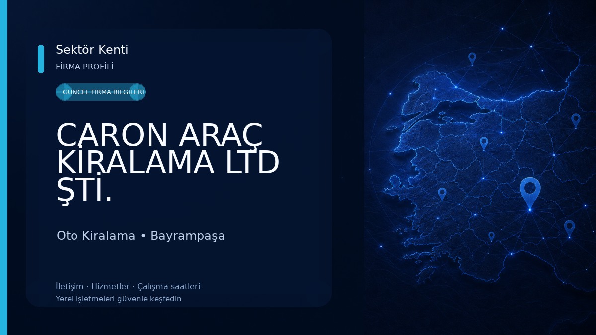 CARON ARAÇ KİRALAMA LTD ŞTİ. Oto Kiralama