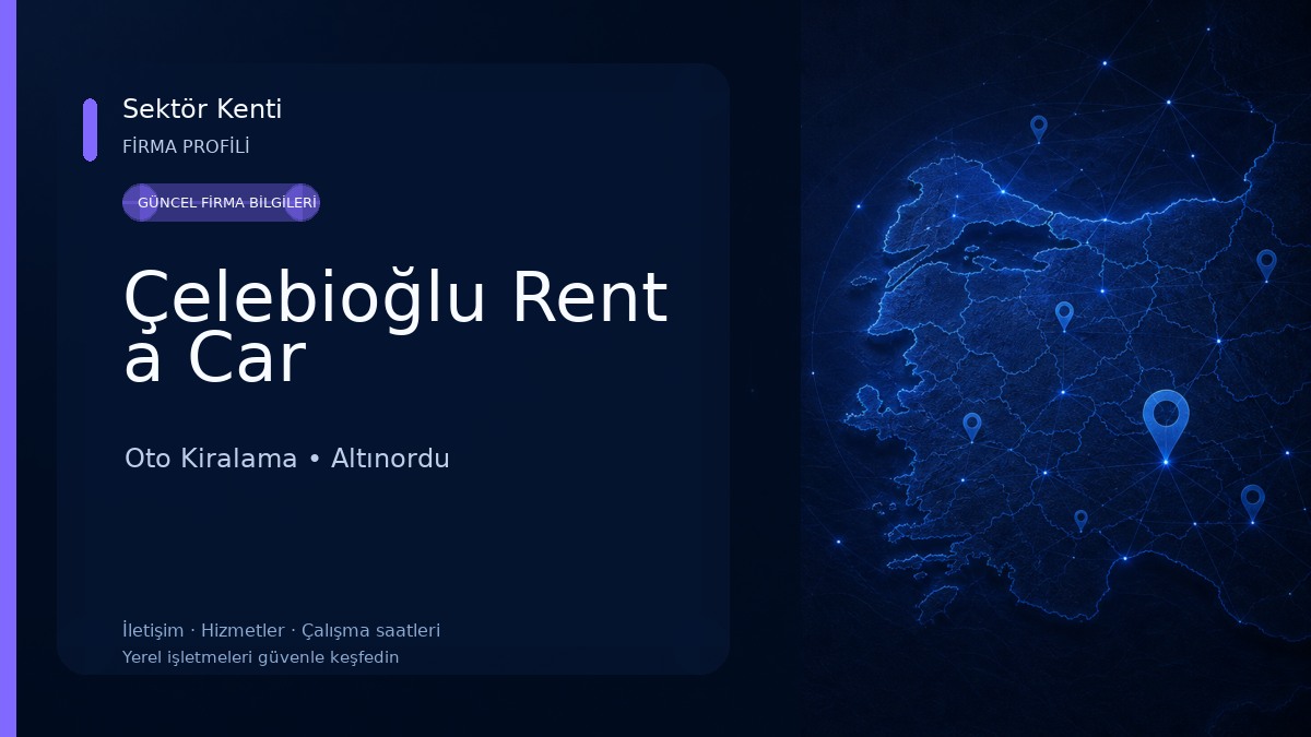 Çelebioğlu Rent a Car