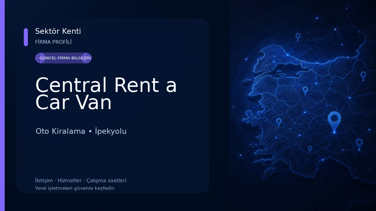 Central Rent a Car Van Oto Kiralama