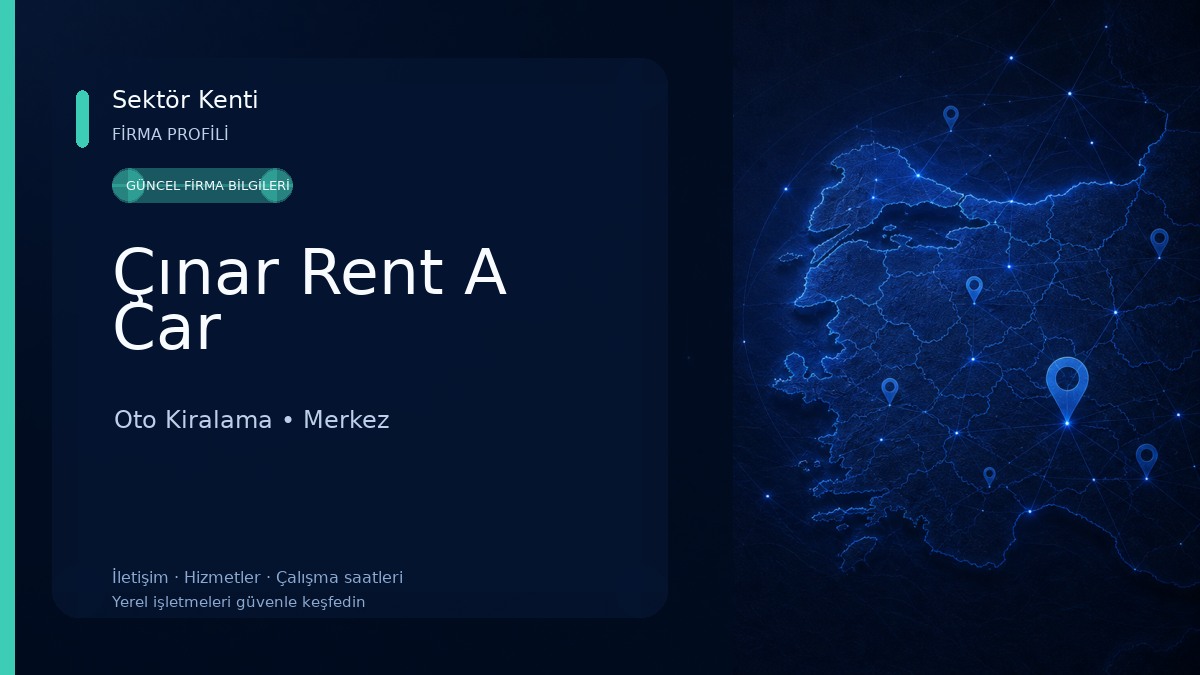 Çınar Rent A Car