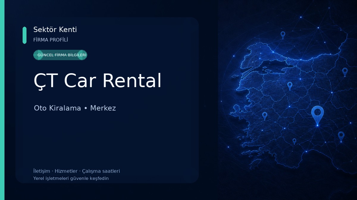 ÇT Car Rental Oto Kiralama