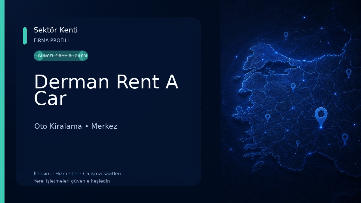 Derman Rent A Car Oto Kiralama
