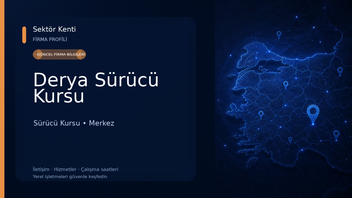Derya Sürücü Kursu