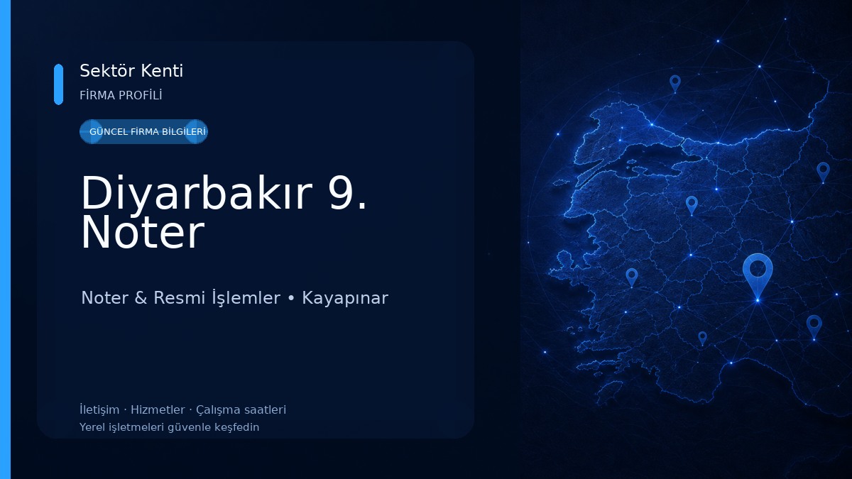 Diyarbakır 9. Noter 