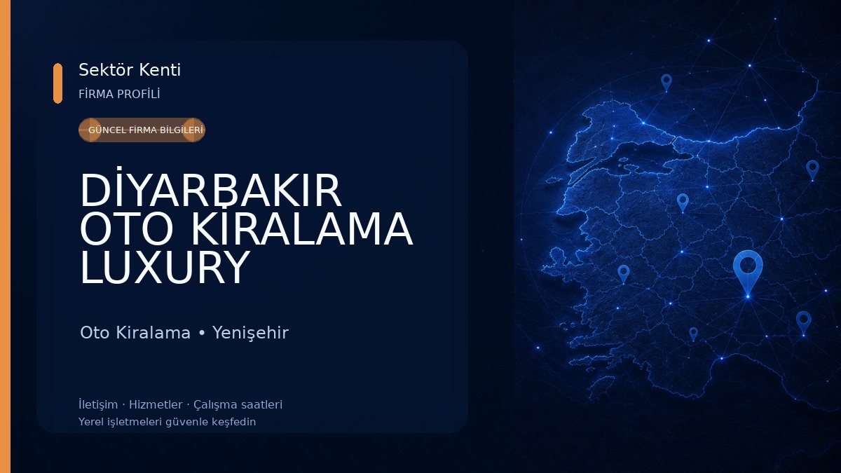 DİYARBAKIR OTO KİRALAMA LUXURY