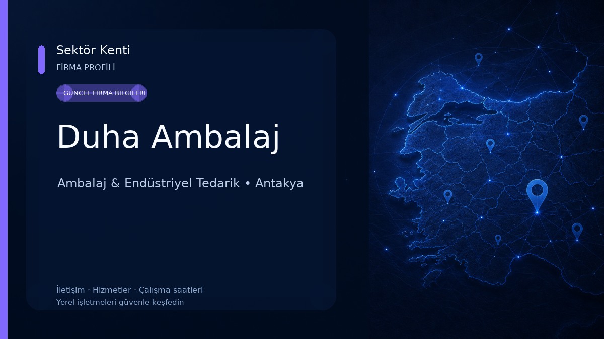 Duha Ambalaj Ambalaj & Endüstriyel Tedarik