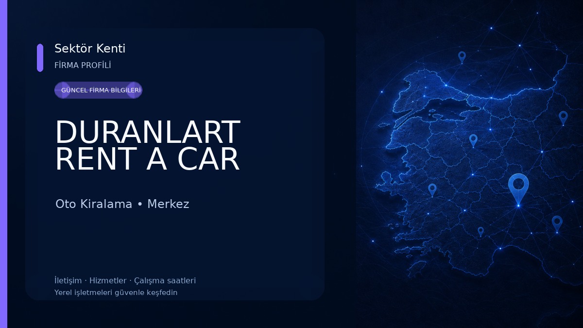 DURANLART RENT A CAR Oto Kiralama