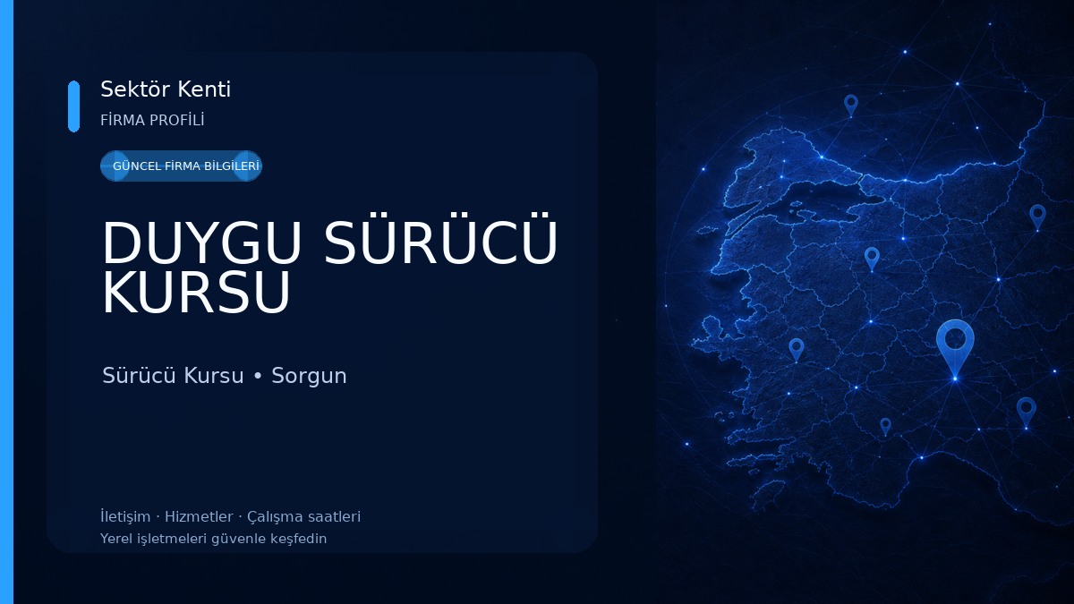 DUYGU SÜRÜCÜ KURSU 
