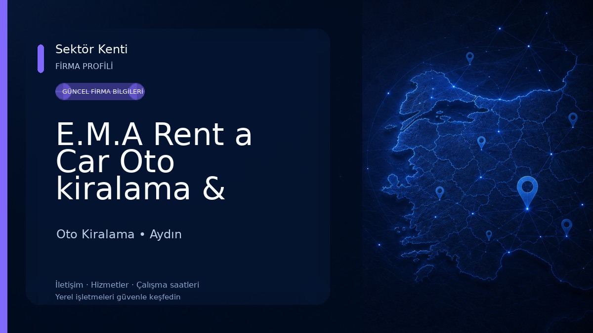E.M.A Rent a Car Oto kiralama & Transfer 