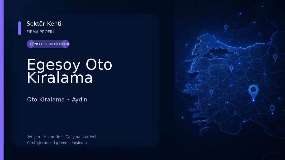 Egesoy Oto Kiralama Oto Kiralama
