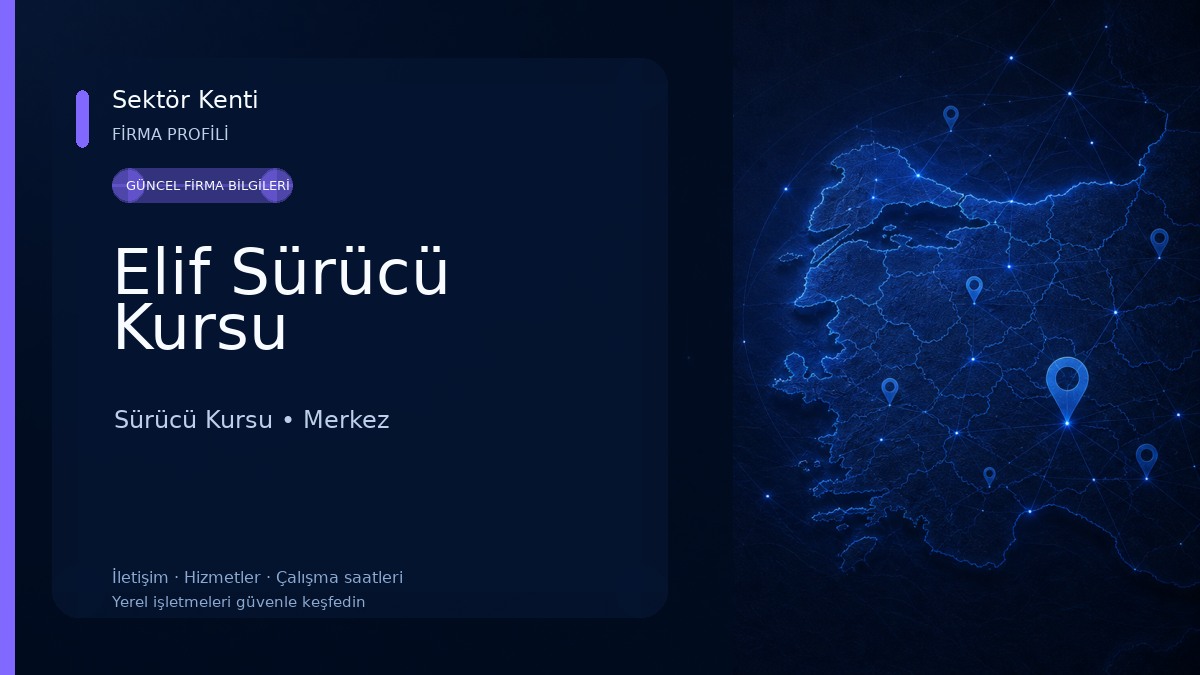 Elif Sürücü Kursu