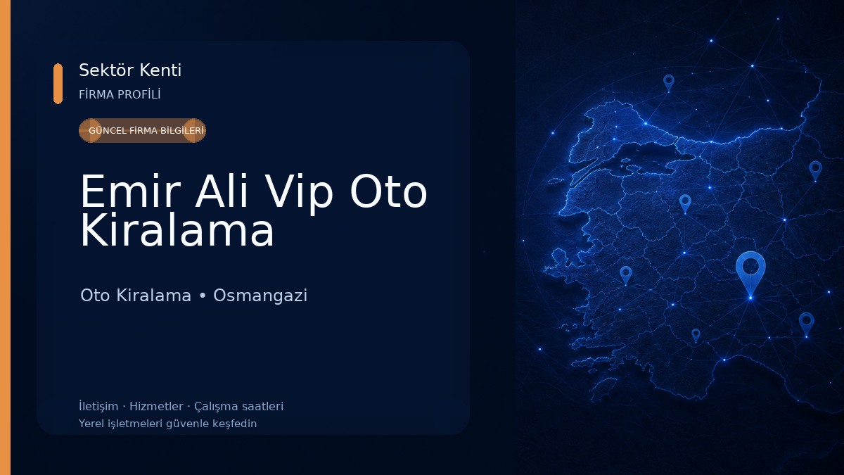 Emir Ali Vip Oto Kiralama