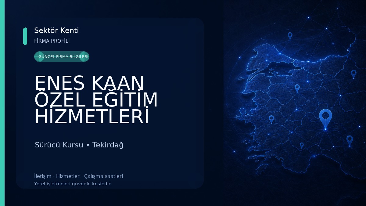 ENES KAAN ÖZEL EĞİTİM HİZMETLERİ