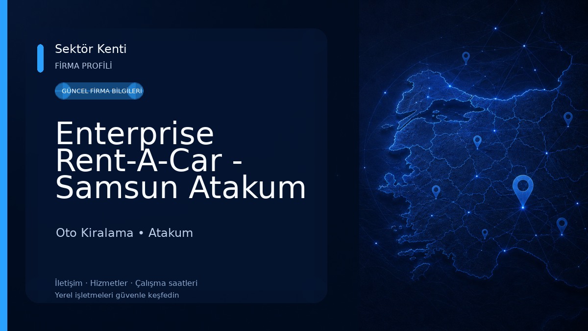 Enterprise Rent-A-Car - Samsun Atakum Araç Kiralama Oto Kiralama