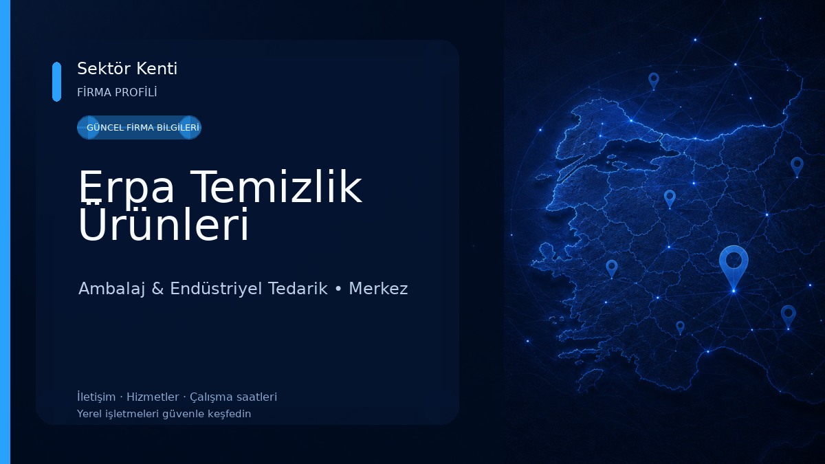 Erpa Temizlik Ürünleri 