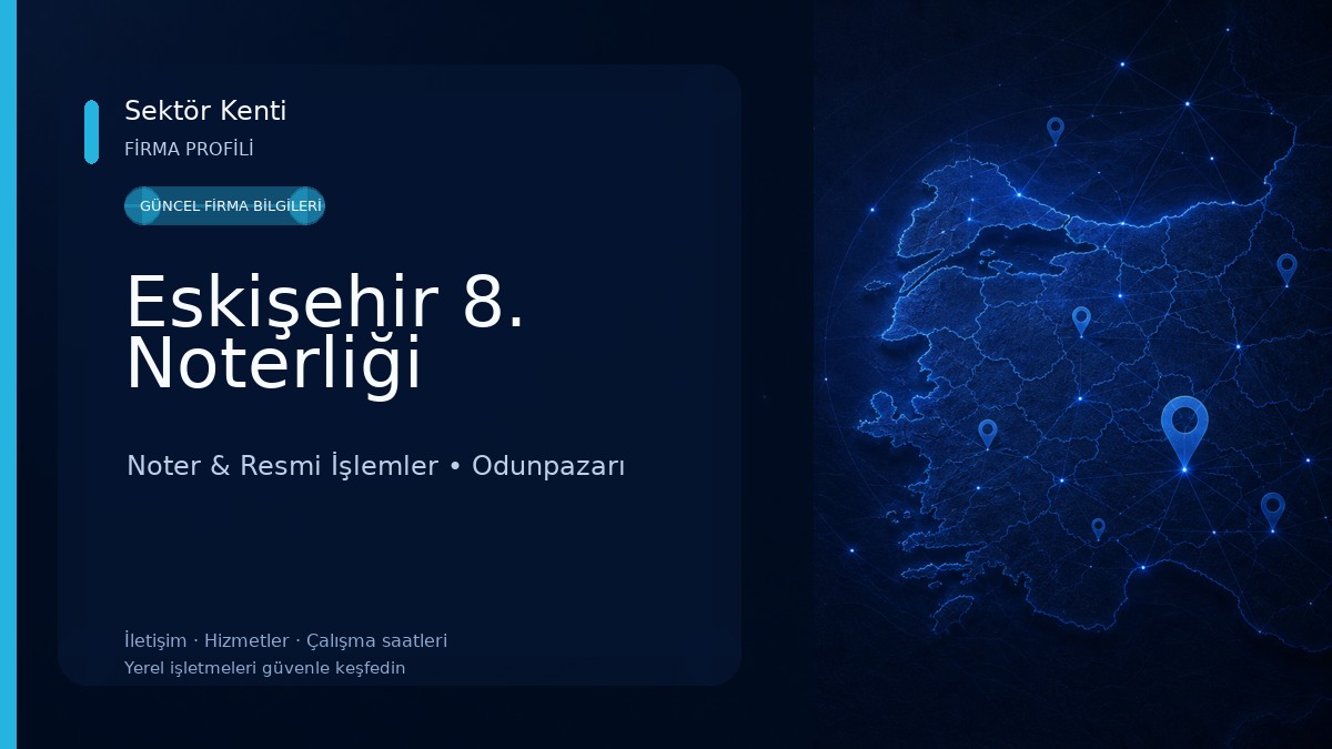 Eskişehir 8. Noterliği