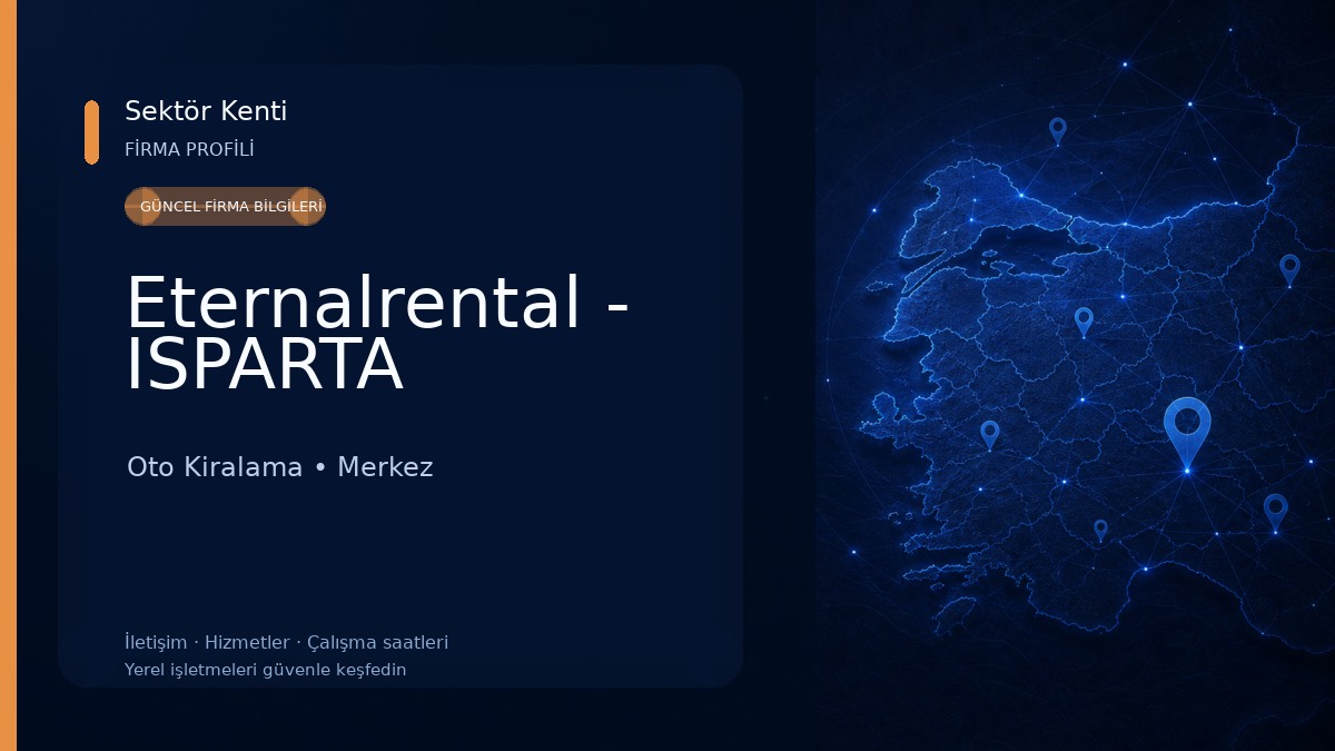 Eternalrental - ISPARTA
