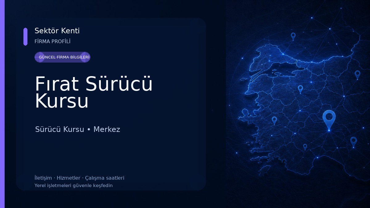 Fırat Sürücü Kursu