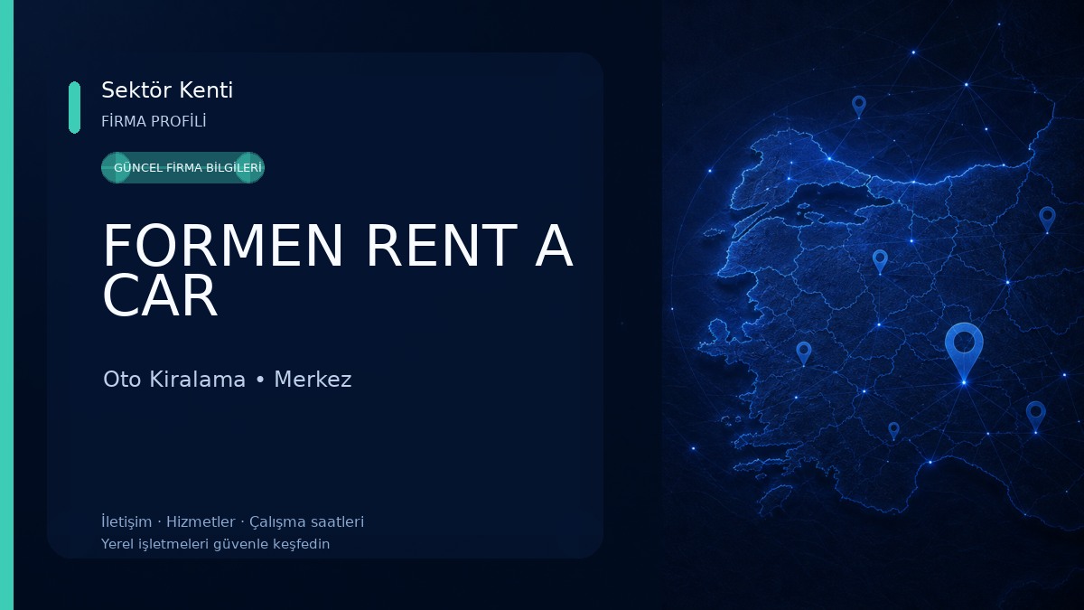 FORMEN RENT A CAR Oto Kiralama