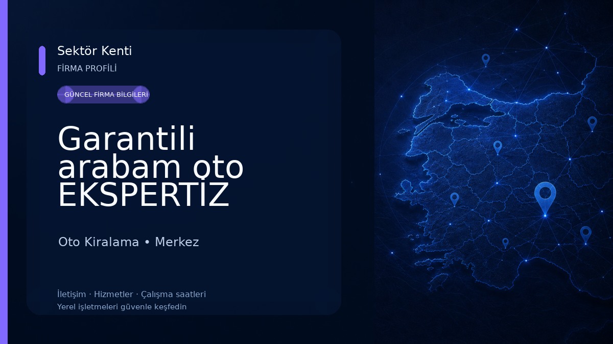 Garantili arabam oto EKSPERTİZ