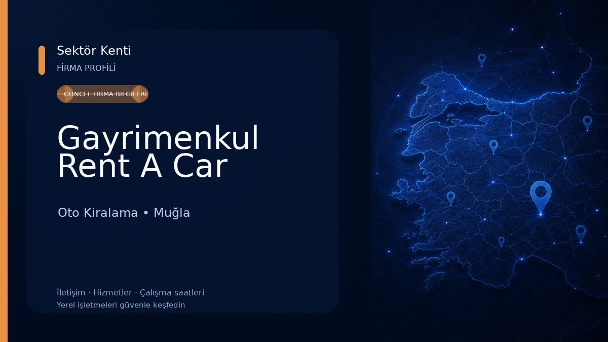 Gayrimenkul Rent A Car