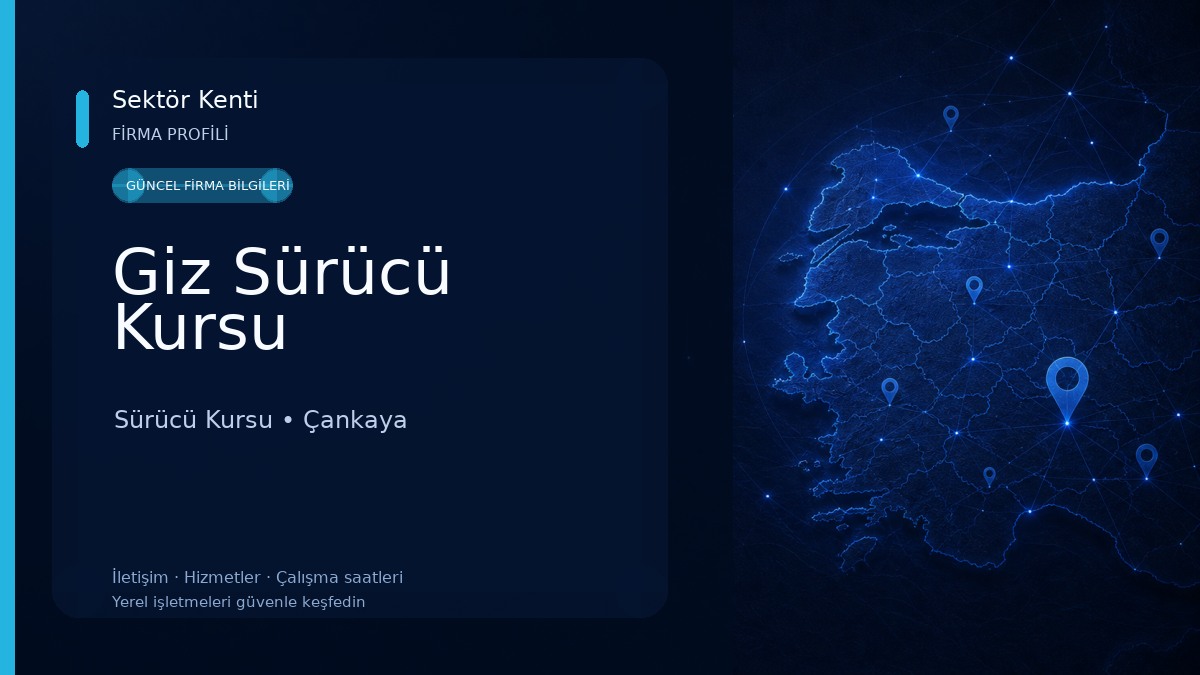 Giz Sürücü Kursu 