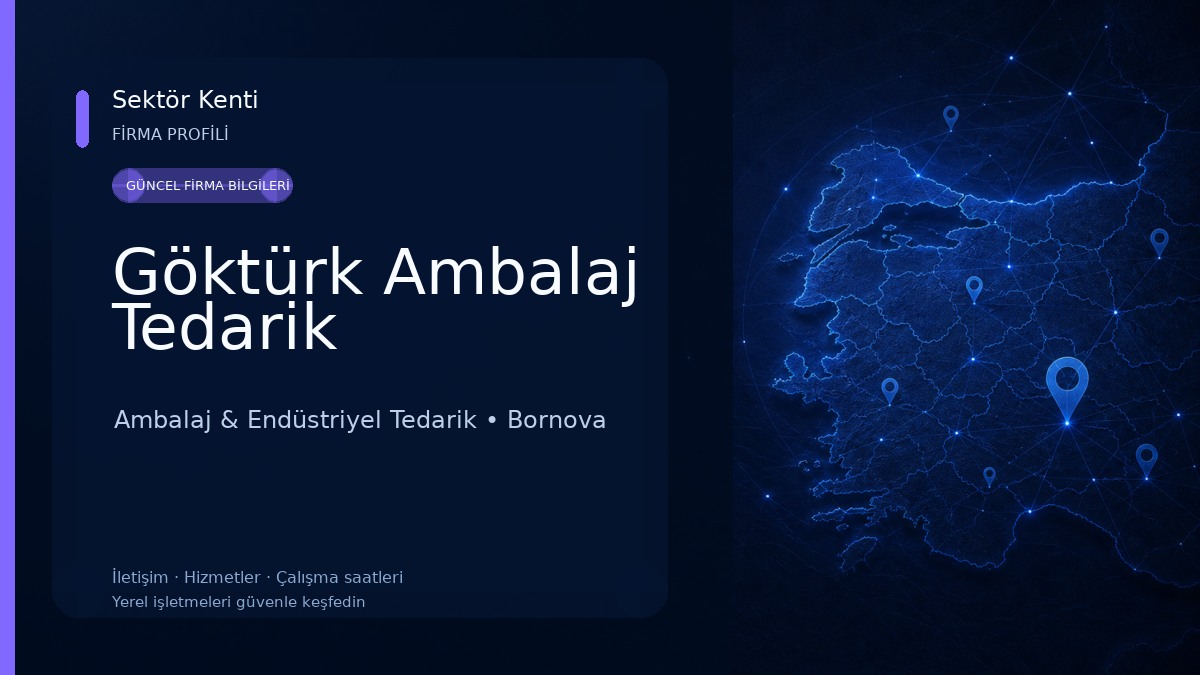 Göktürk Ambalaj Tedarik Ambalaj & Endüstriyel Tedarik