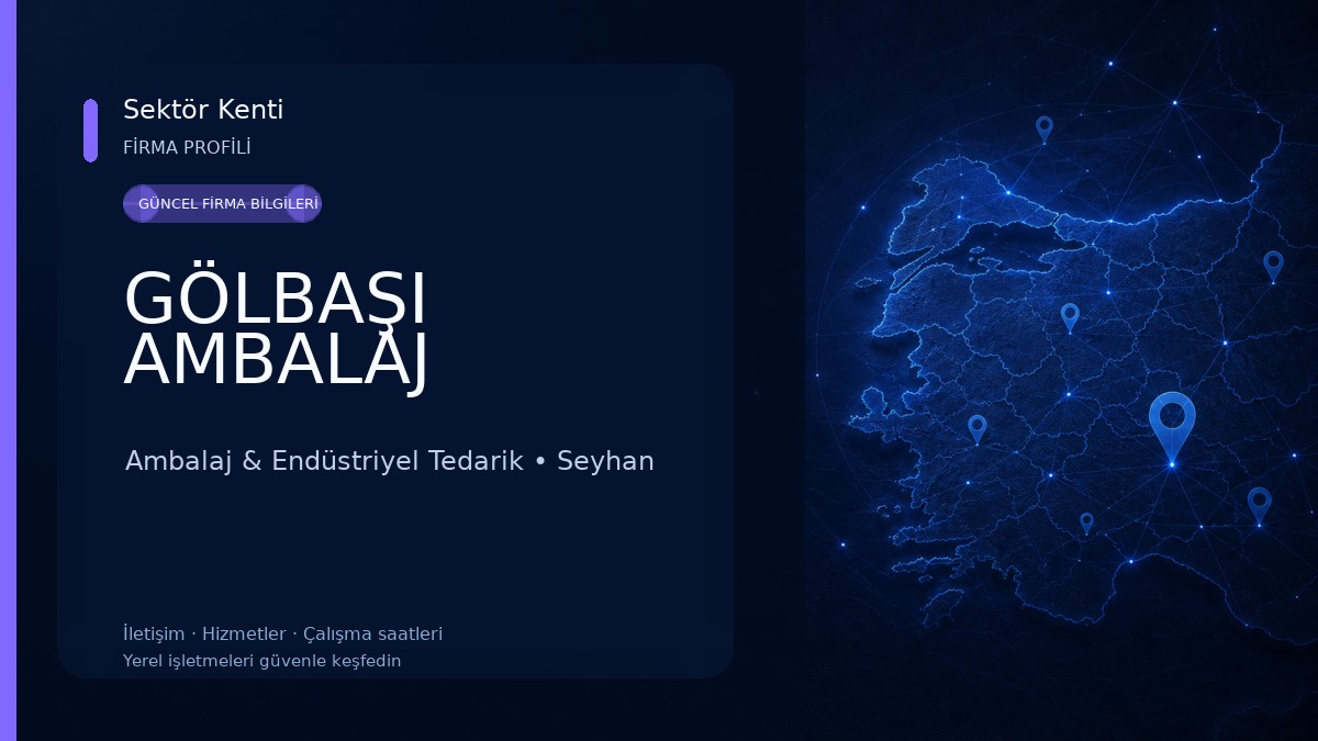 GÖLBAŞI AMBALAJ 